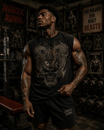 WHITE FANG CUTOFF - Elevate Reality Apparel