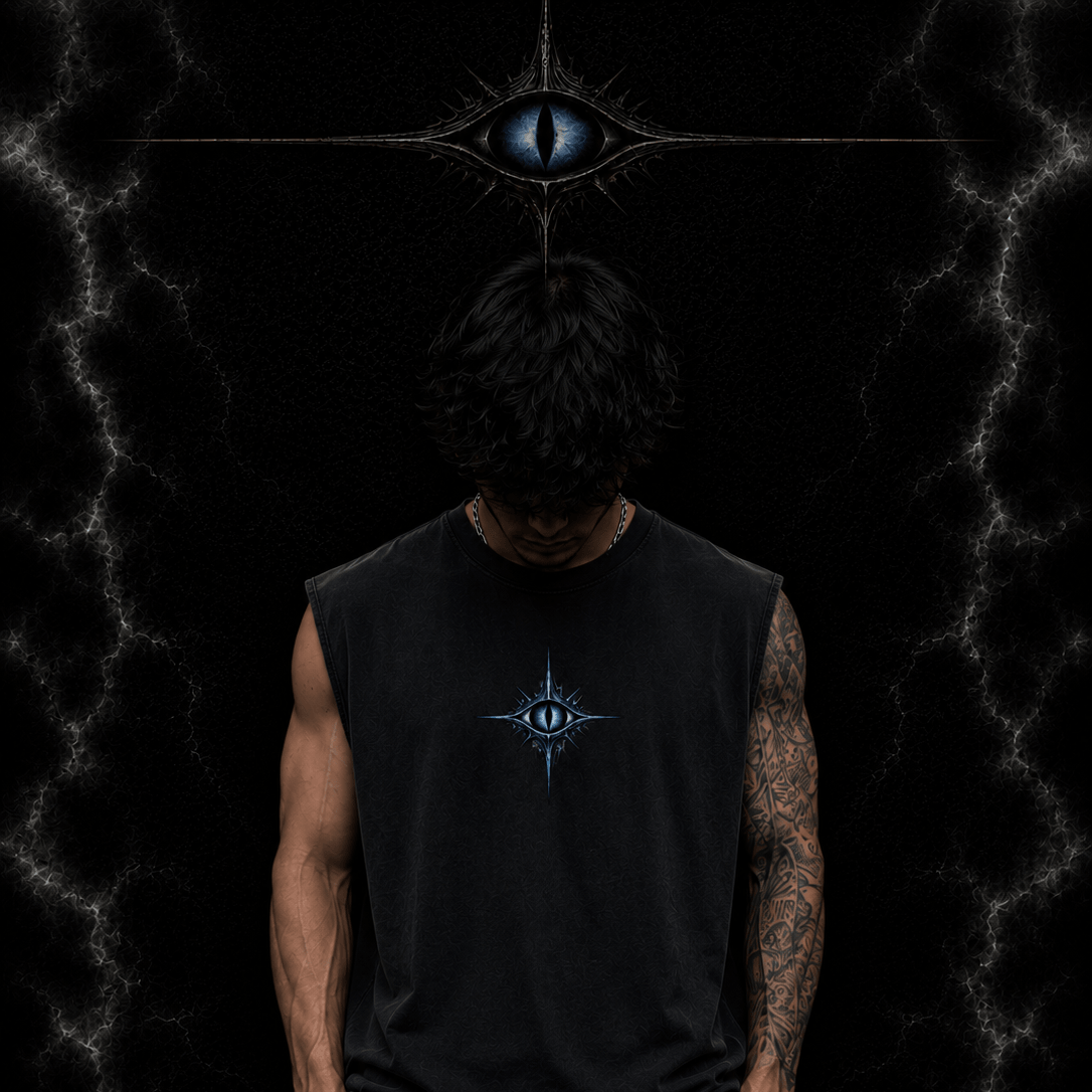 EYE OF THE WITNESS CUTOFF - Elevate Reality Apparel