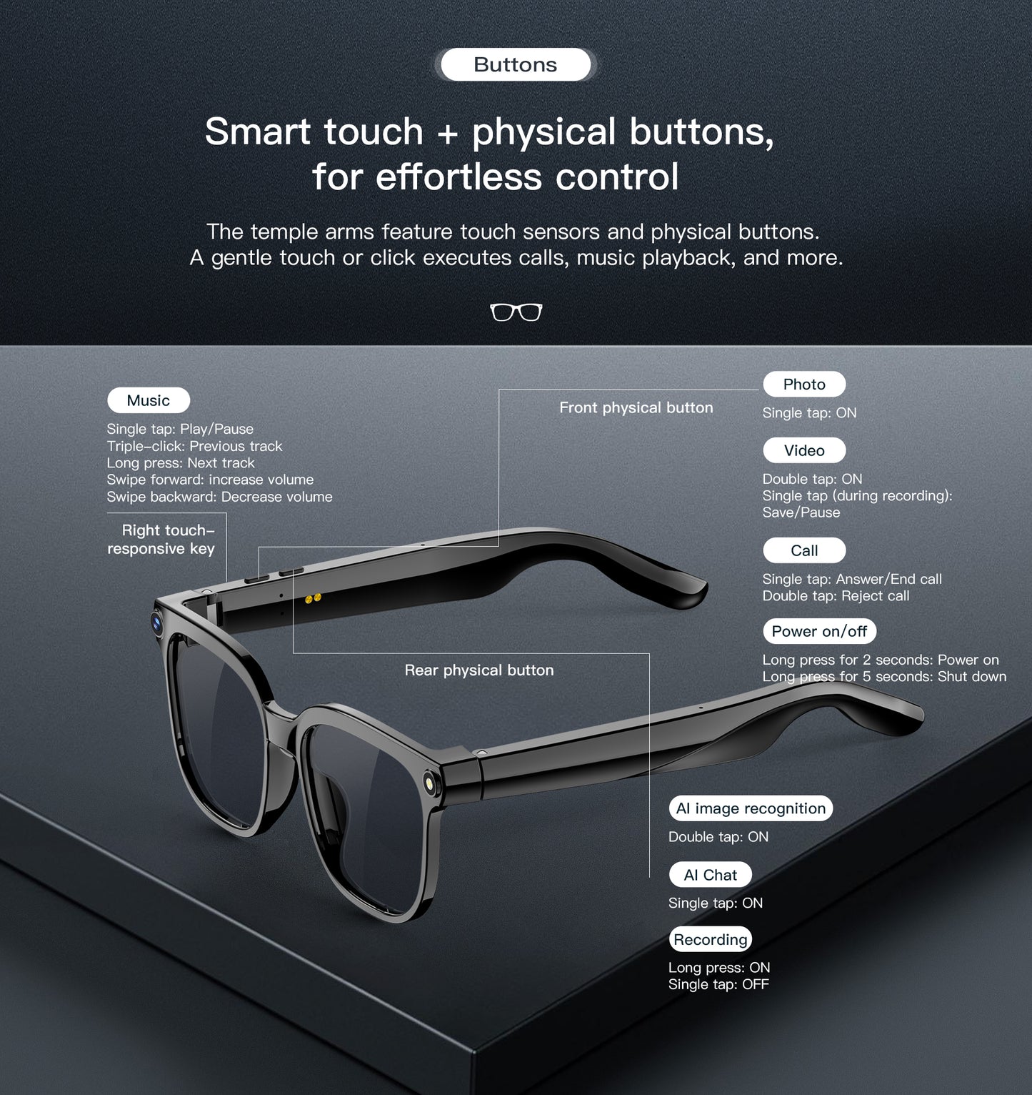 M02S Smart Glasses