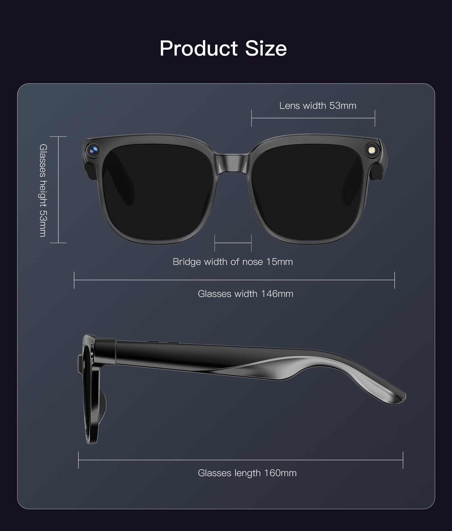 M02S Smart Glasses