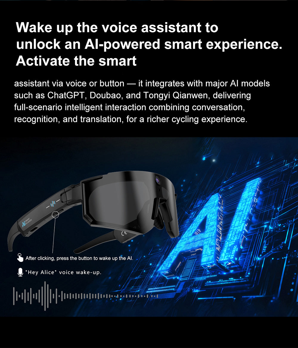 V06S Sporty Smart Glasses