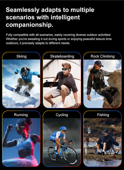 V06S Sporty Smart Glasses