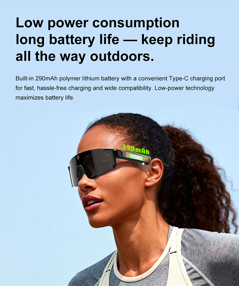 V06S Sporty Smart Glasses