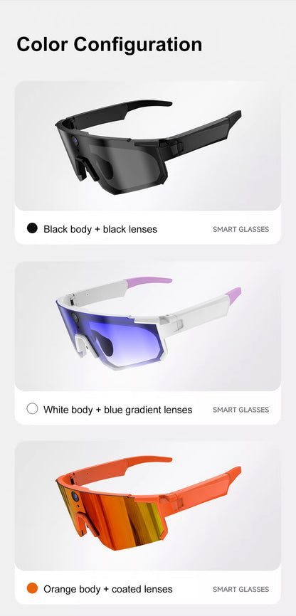 V06S Sporty Smart Glasses