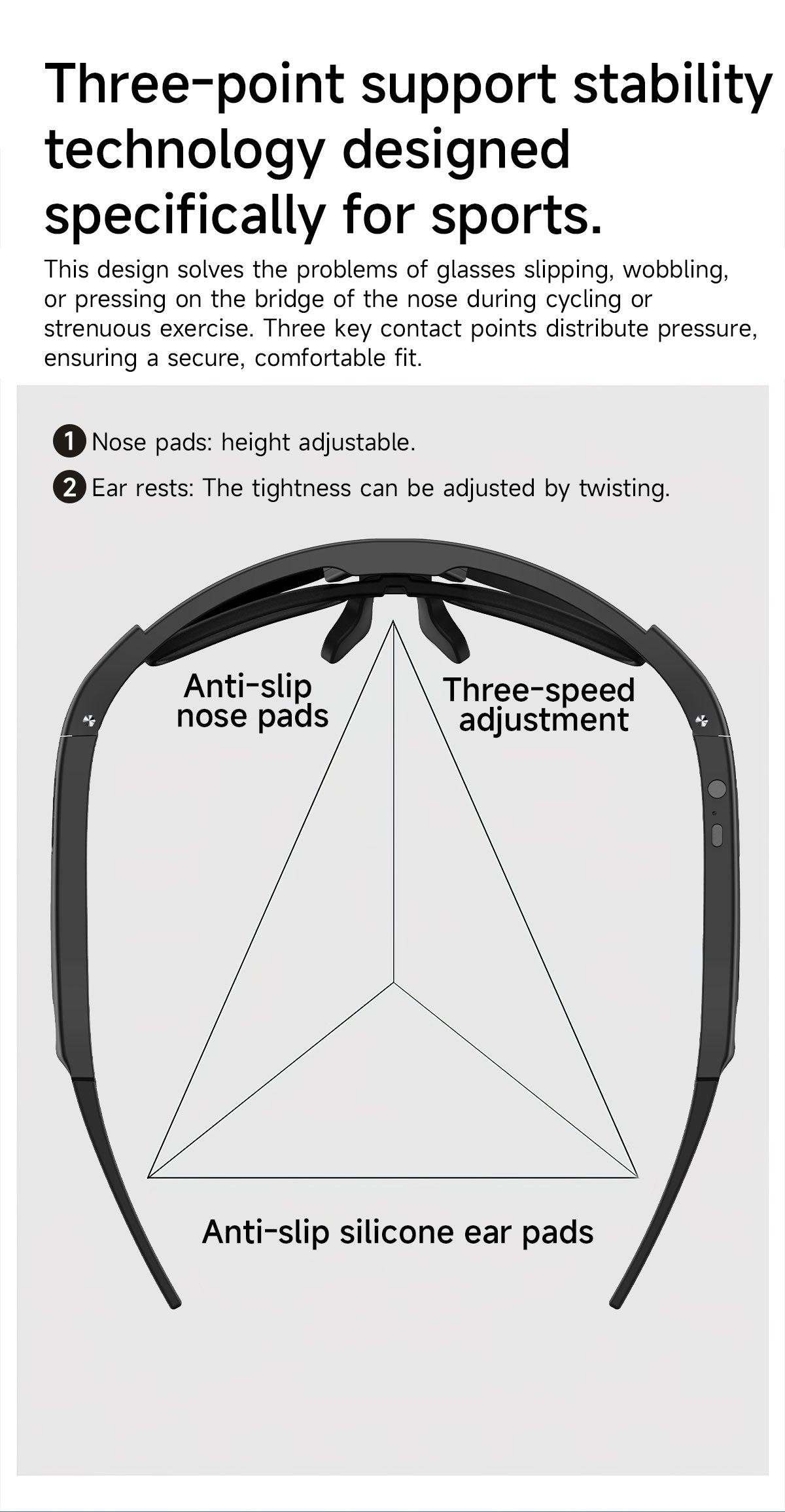 L805 Sporty Smart Glasses