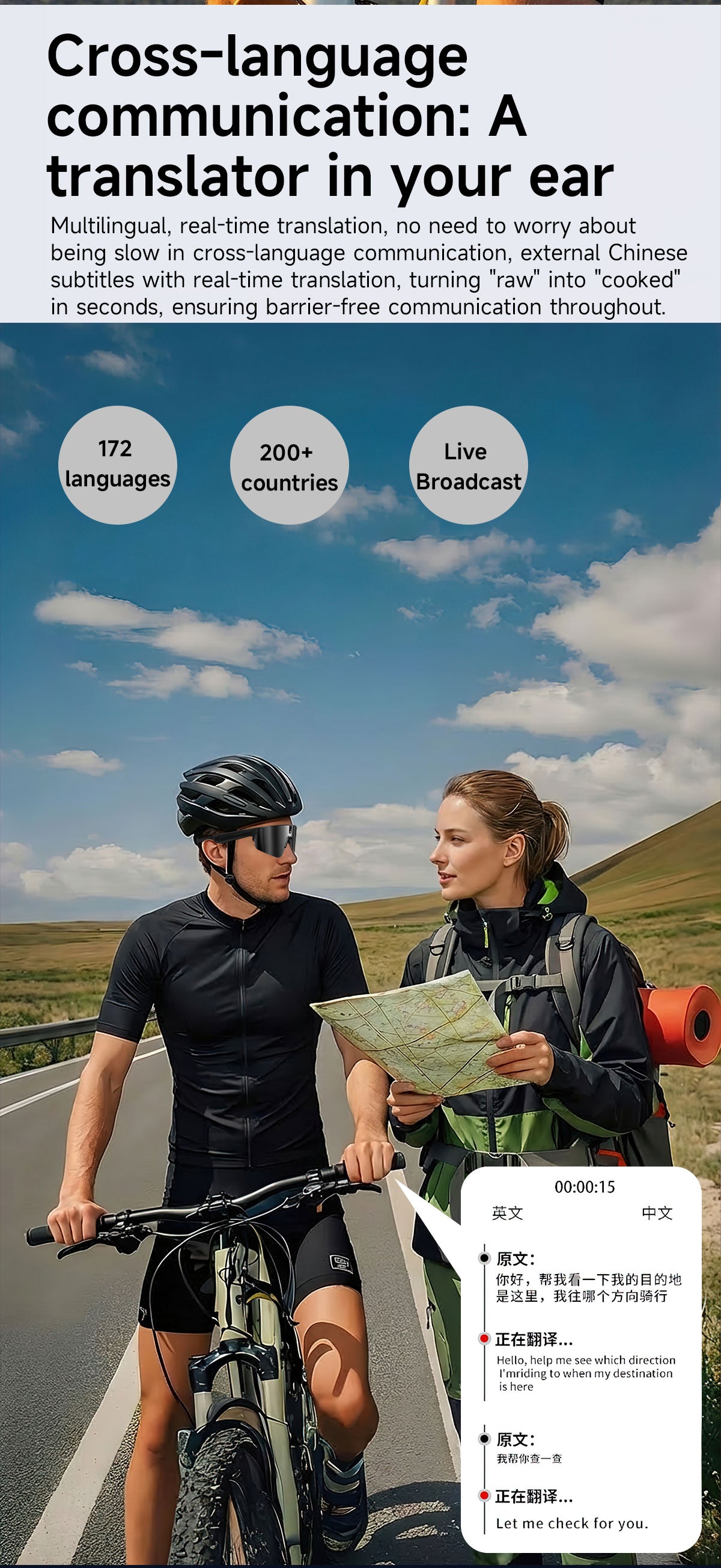 L805 Sporty Smart Glasses