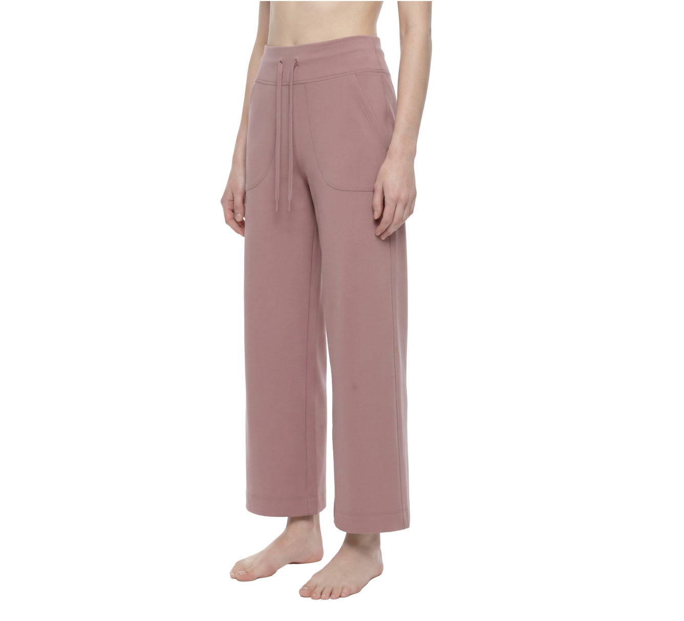 High Rise Straight Leg Pants
