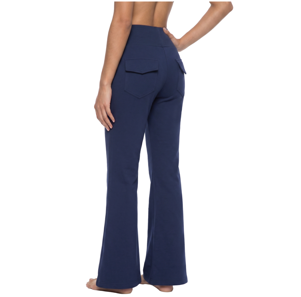 Drawstring Flare Pants