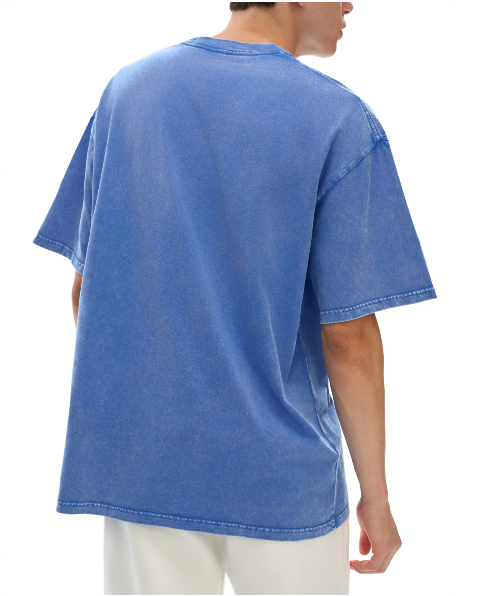 Snow Washed Oversized Tee Shirt