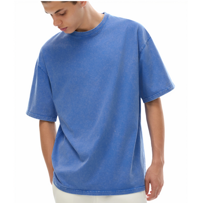 Snow Washed Oversized Tee Shirt