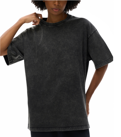 Snow Washed Oversized Tee Shirt