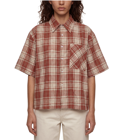 Plaid Boxy Shirt