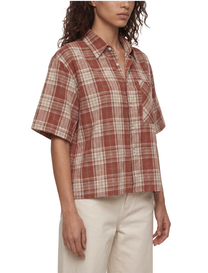 Plaid Boxy Shirt