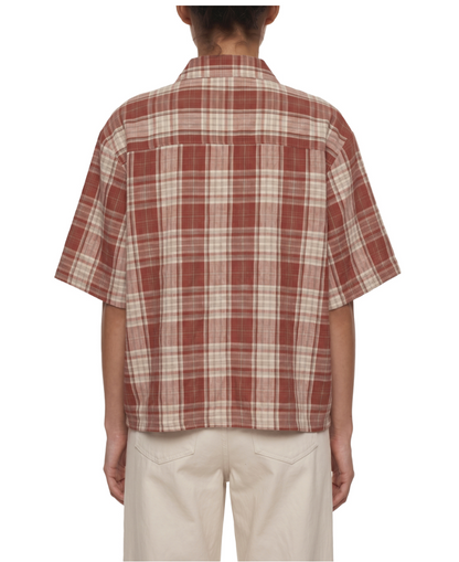 Plaid Boxy Shirt