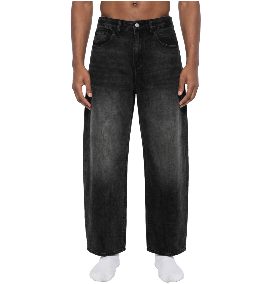 Sunfade Barrel Leg Jeans