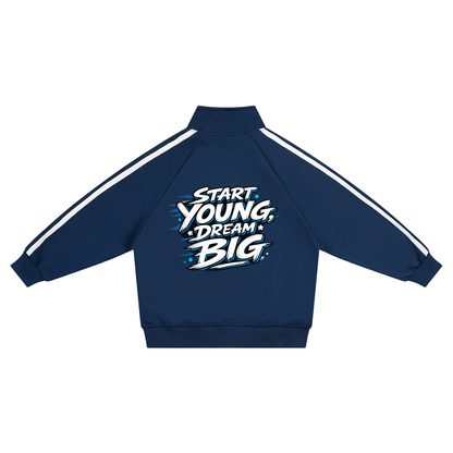 Kids’ Contrast Tape Coach Jacket