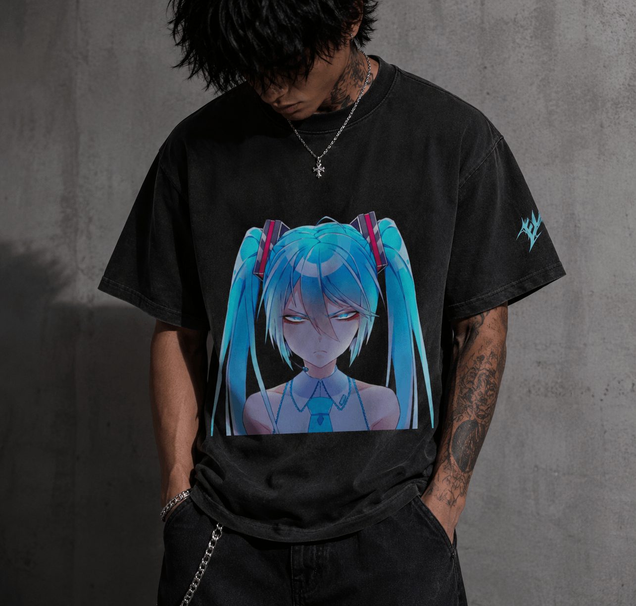 ANGRY MIKU TEE ODMPOD