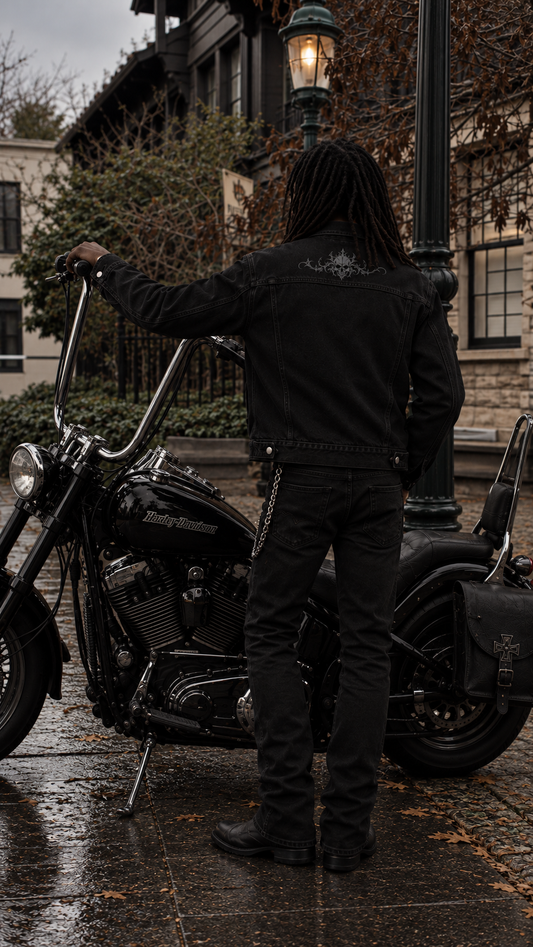 MEMENTO MORI DENIM JACKET