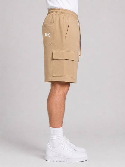 Drawstring Cargo Shorts