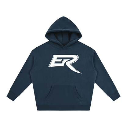 Unisex casual oversized streetwear hoodie with spacious kangaroo pocket detail