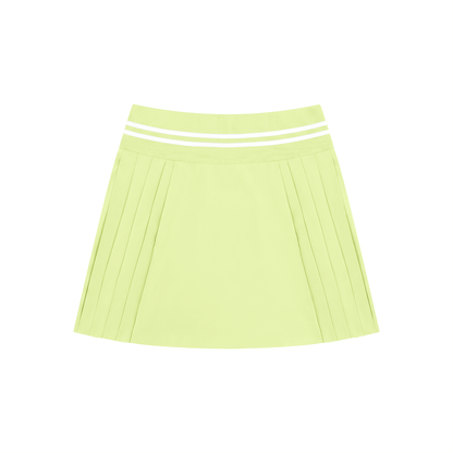 Pleated Mini Skirt