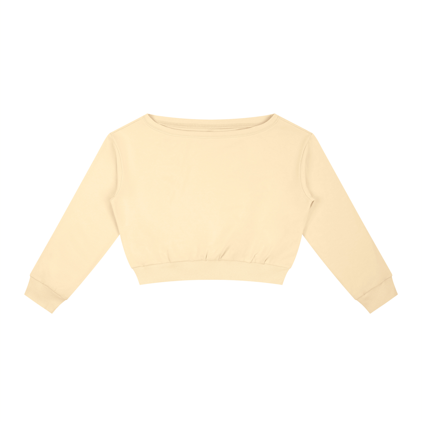 Off-Shoulder Sweatshirt