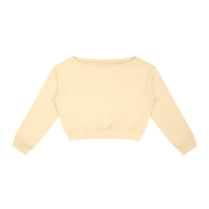 Off-Shoulder Sweatshirt