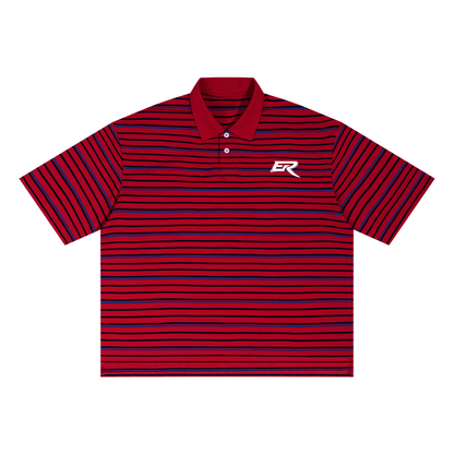 Striped Polo Shirt - Elevate Reality Apparel
