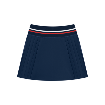 Pleated Mini Skirt