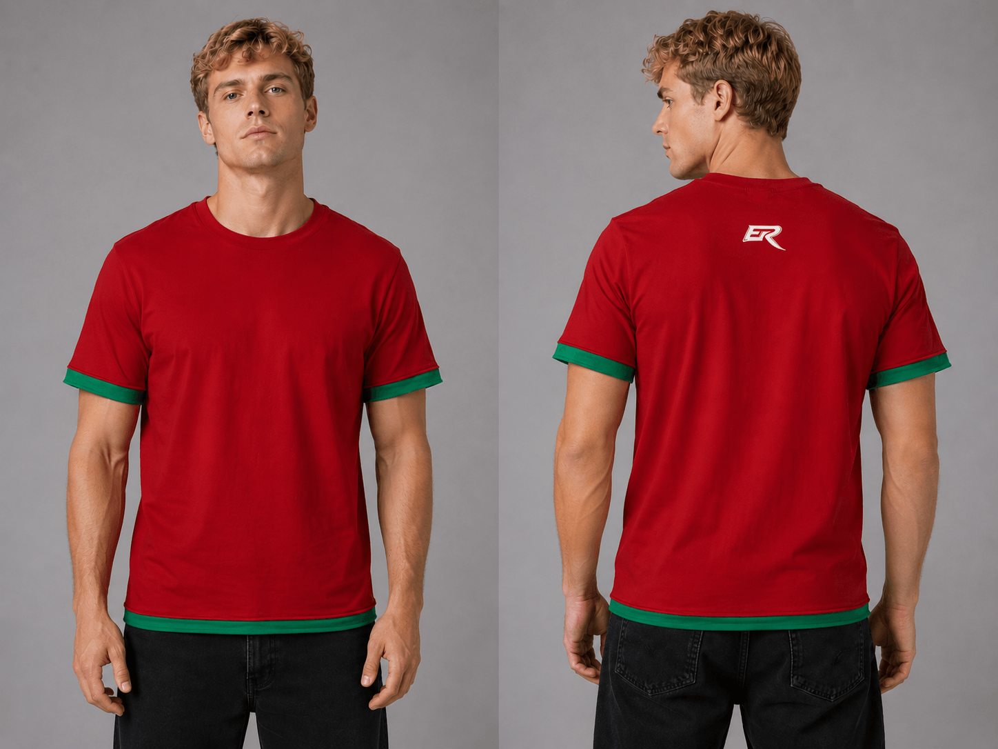 2 Tone Tee Shirt - Elevate Reality Apparel