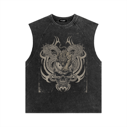 WHITE FANG CUTOFF - Elevate Reality Apparel