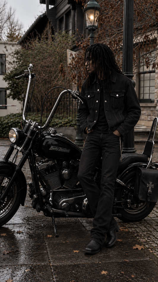 MEMENTO MORI DENIM JACKET