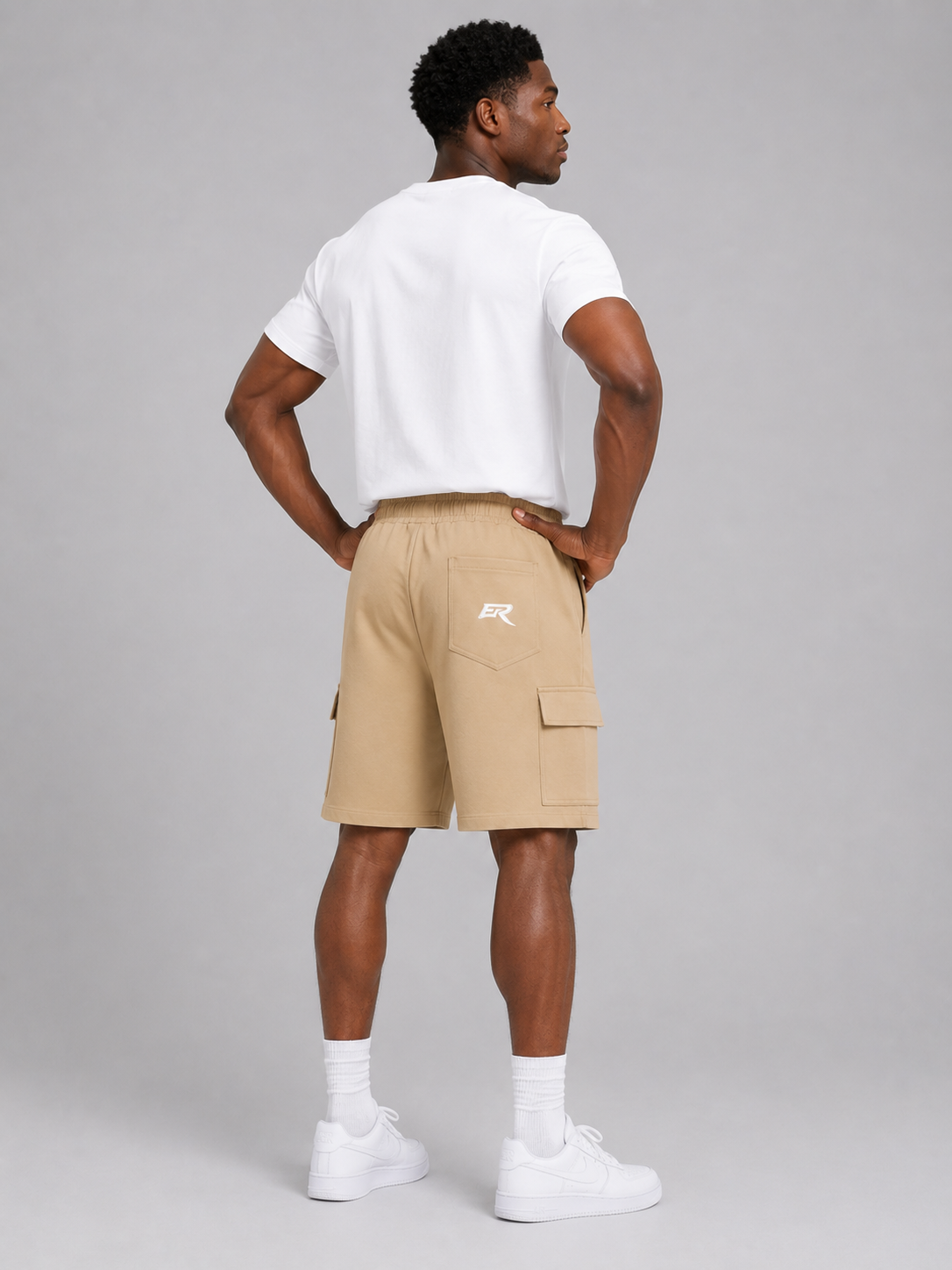 Drawstring Cargo Shorts