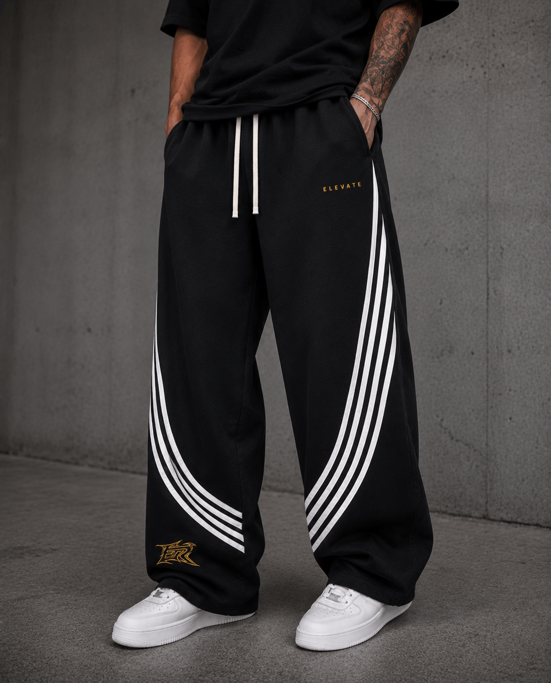 Elevate Striped Sweats Elevate Reality Apparel