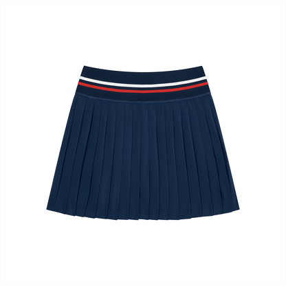 Pleated Mini Skirt