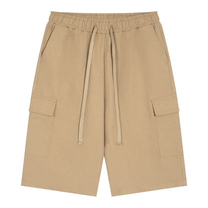 Drawstring Cargo Shorts