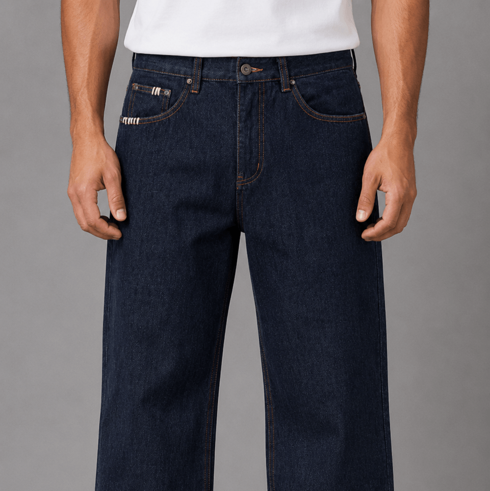 Straight Leg Denim Jeans - Elevate Reality Apparel