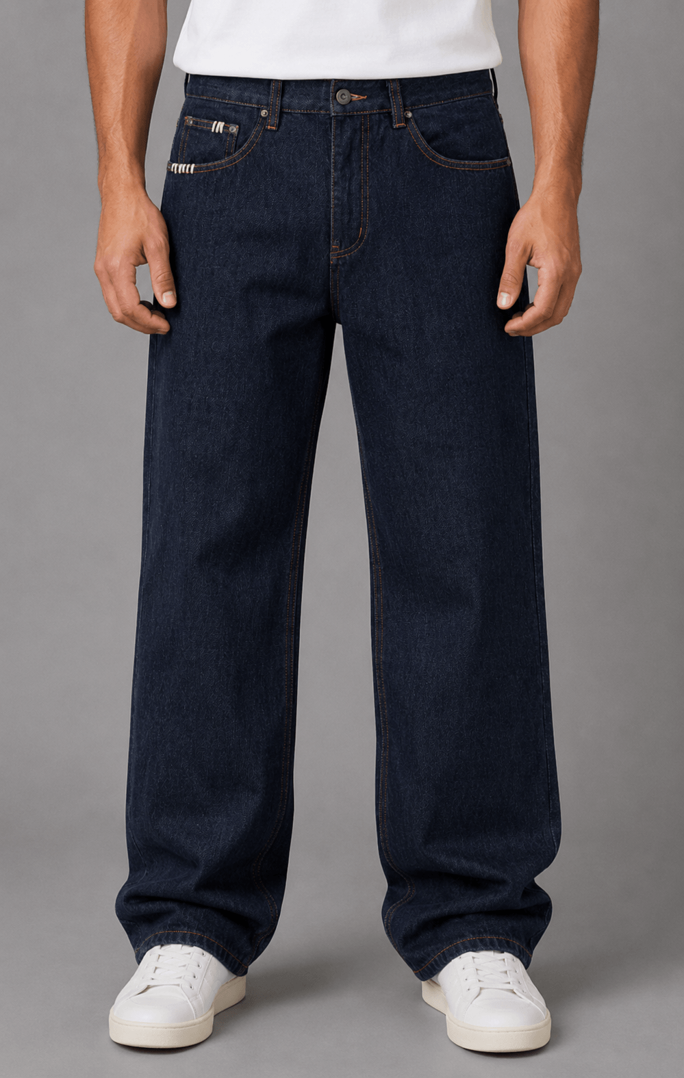 Straight Leg Denim Jeans - Elevate Reality Apparel
