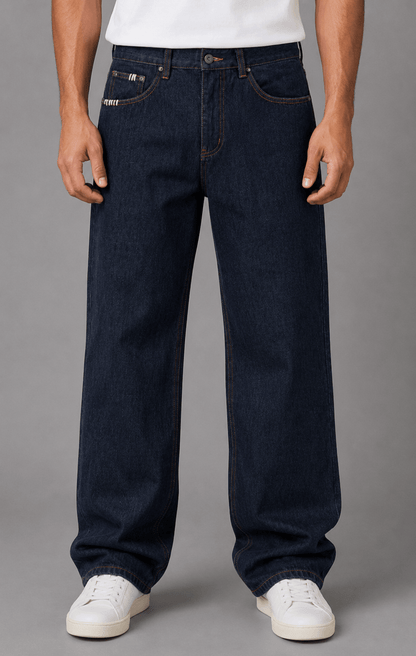 Straight Leg Denim Jeans - Elevate Reality Apparel