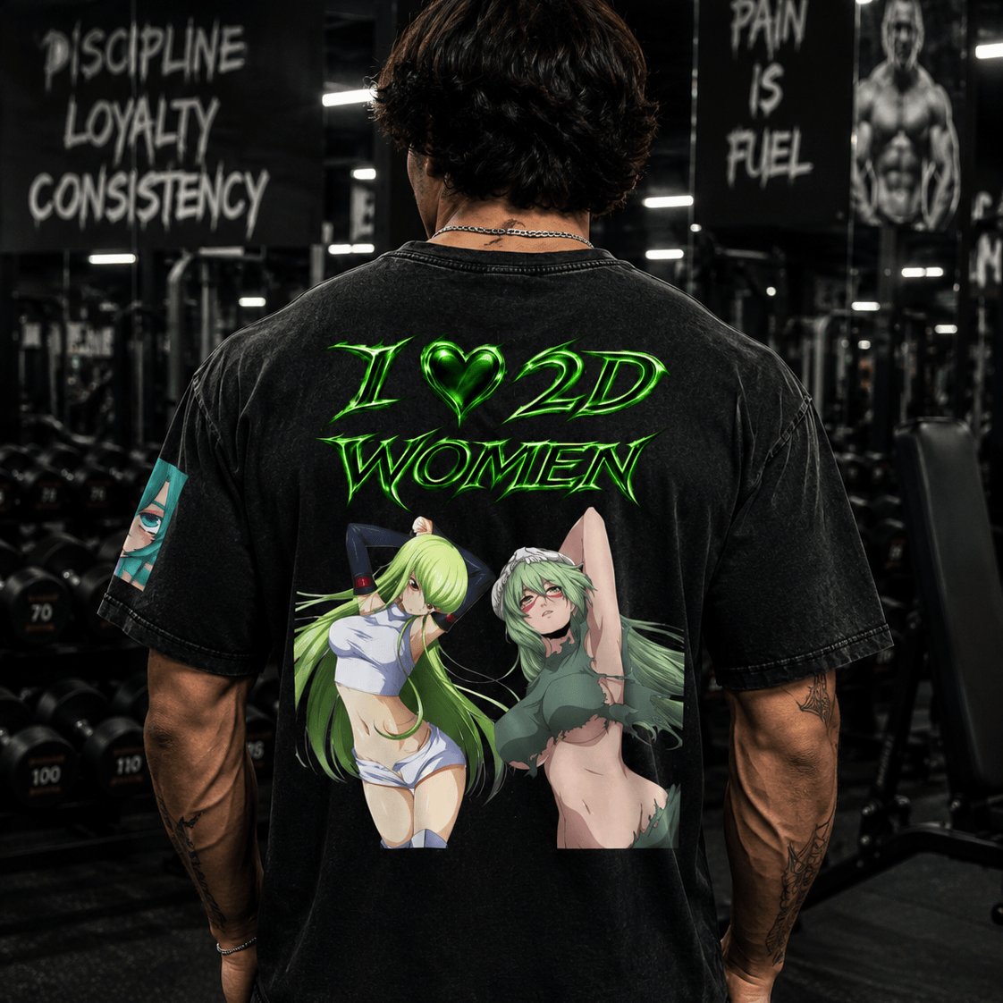 2D GIRLS PUMP COVER Elevate Reality Apparel