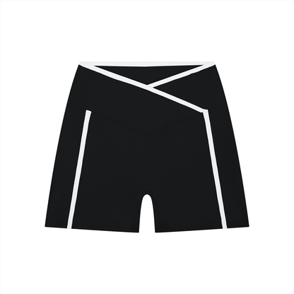 Pink Ribbon Color Block Shorts