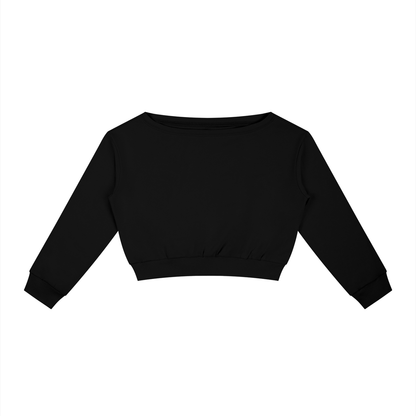 Off-Shoulder Sweatshirt