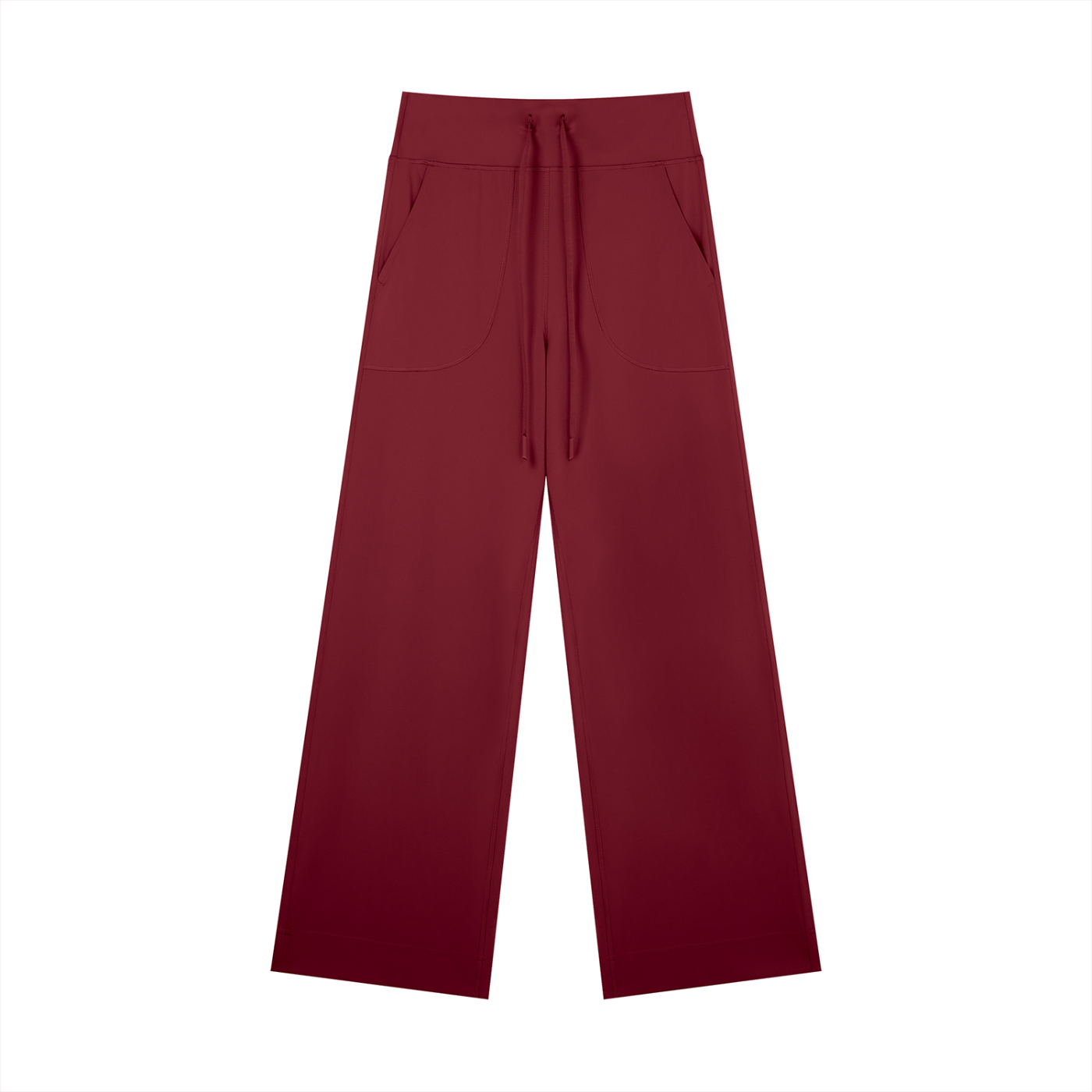 High Rise Straight Leg Pants
